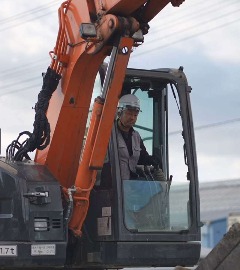 土木作業、舗装、コンクリート工事